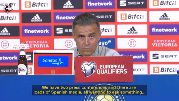 Luis Enrique’s funny press conference in Sweden